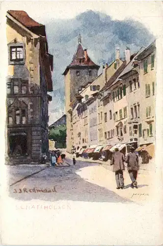 Schaffhausen - Künstlerkarte -480128