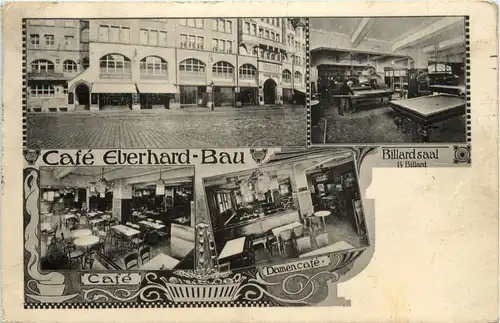 Stuttgart - Cafe Eberhard Bau - Billard -90586