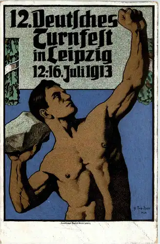 Leipzig - 12. Deutsches Turnfest 1913 -90706