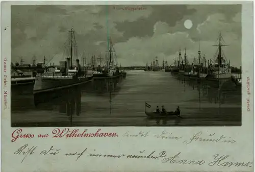 Gruss aus Wilhelmshaven - Litho -480814