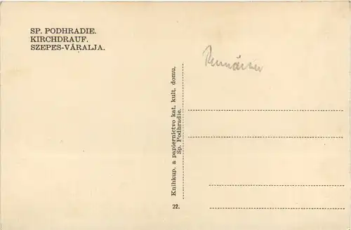 Kirchdrauf - Sp. Podhradie -479630