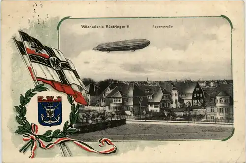 Wilhelmshaven - Rüstingen Zeppelin - Marine Schiffspost -480564