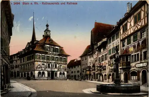 Stein am Rhein - Rathausplatz -480096