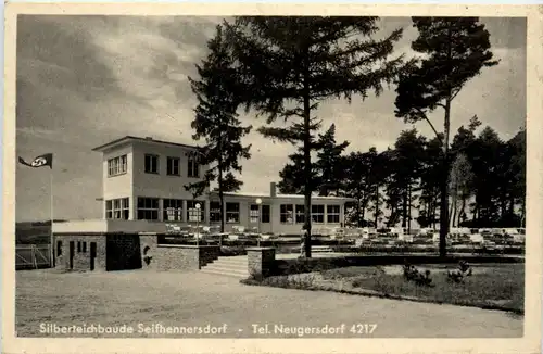 Silberteichbaude Seifhennersdorf - Hakenkreuz -478650