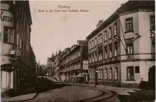 Freiberg in Sachsen - Post und Erbische Strasse -478748