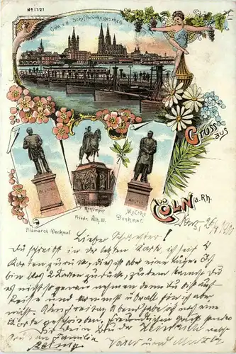 Gruss aus Köln - Litho -91146