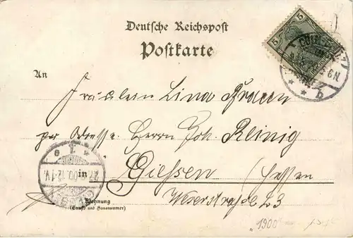 Gruss aus Köln - Litho -91146