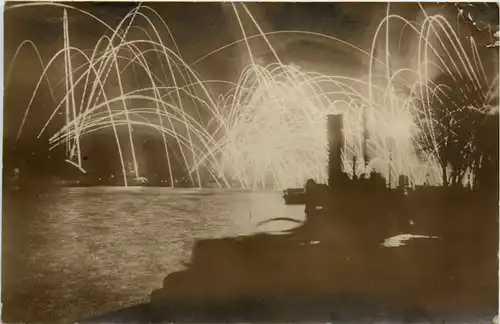 Wilhelmshaven - Illumination der Flotte 1918 -481114