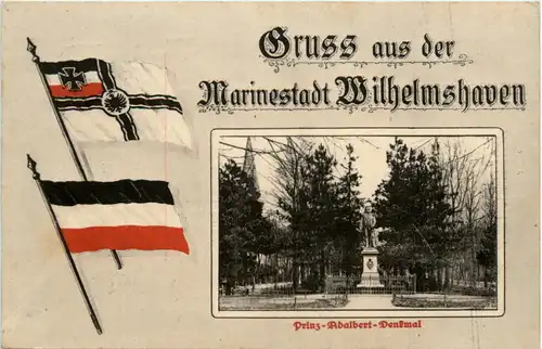 Gruss aus der Marinestadt Wilhelmshaven - Feldpost Marine -480552