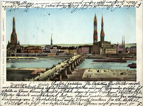 Dresden - Altstadt - Luna Karte -91206