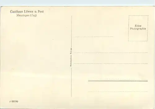 Menzingen - Gasthaus Löwen und Post -480276