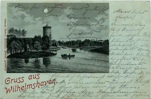 Gruss aus Wilhelmshaven - Litho -480804