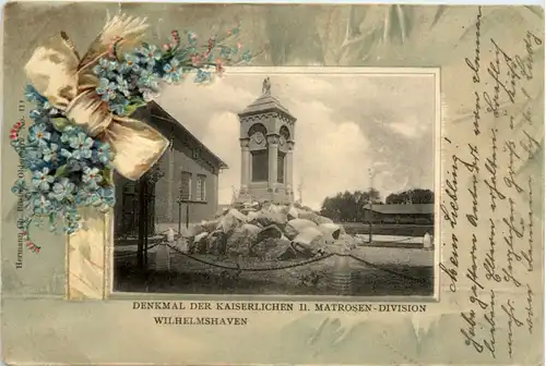 Wilhelmshaven - Denkmal der Kaiserlichen Matrosen Division -480824