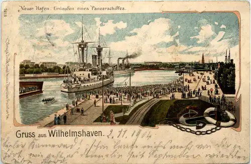 Gruss aus Wilhelmshaven - Litho -480788