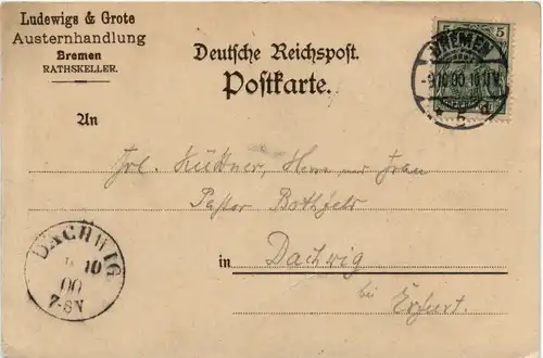 Bremen - Ratskeller - Litho -482094