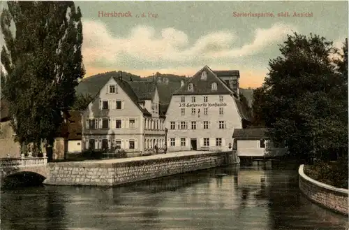Hersbruck - Sartoriuspartie Mühle -91366