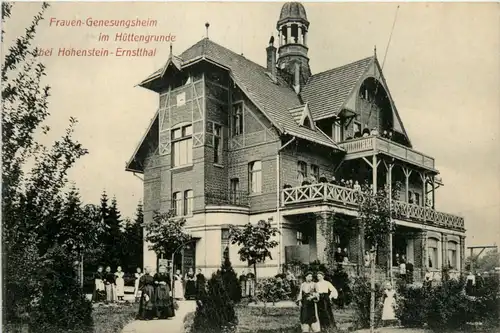 Hohenstein-Ernstthal - Frauen Genesungsheim im Hüttengrunde -482234