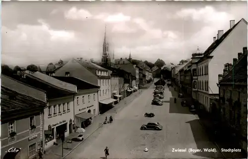 Zwiesel, Stadtplatz -457130