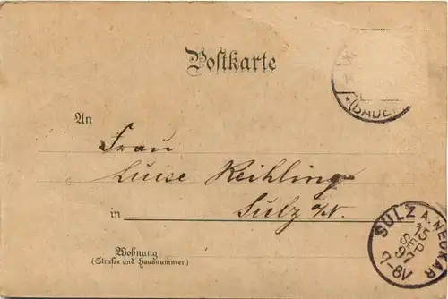 Gruss aus Königsfeld - Litho -91526