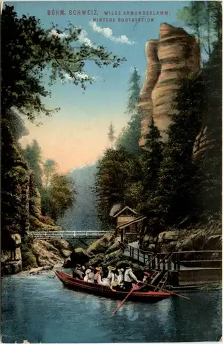 Böhm. Schweiz - Edmundsklamm -91566