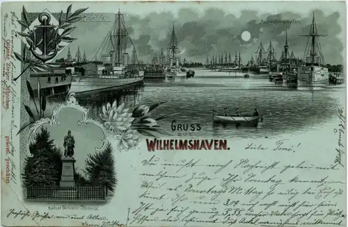 Gruss aus Wilhelmshaven - Litho -480676