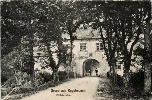 Wilhelmshaven - Burg Knyphausen - Einfahrtstor -481264