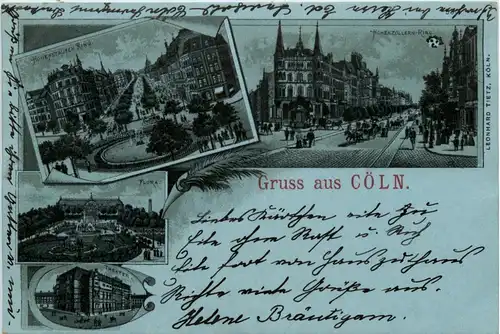 Gruss aus Köln - Litho -91666