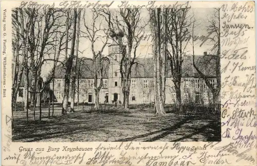 Wilhelmshaven - Gruss aus Burg Knyphausen -481248