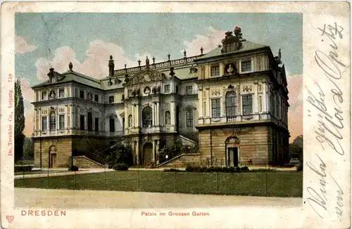 Dresden - Palais im Grossen Garten -453982