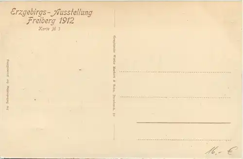 Freiberg - Erzgebirgs Ausstellung 1912 -481810