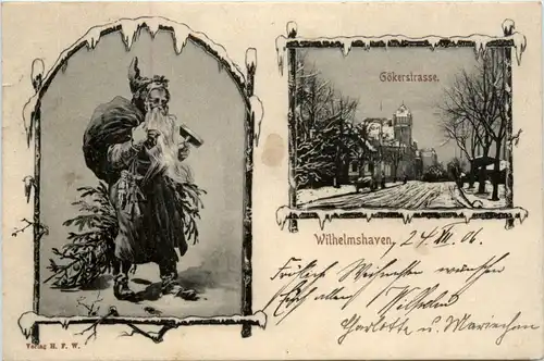 Wilhelmshaven - Weihnachtsmann - Gökerstrasse -481332