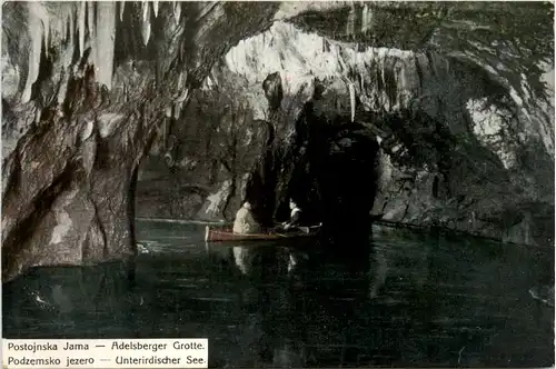 Adelsberger Grotte - Unterirdischer See -479706