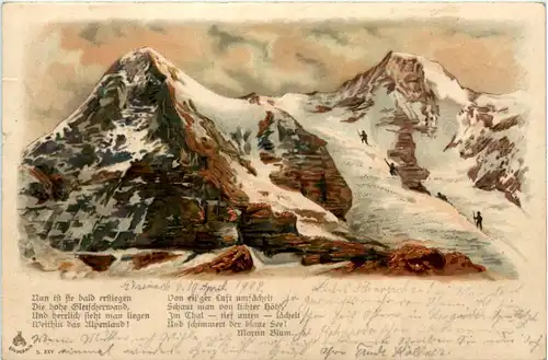 Berge - Alpen - Litho -482774