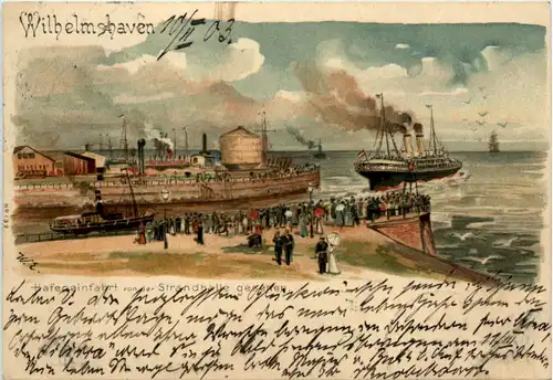 Wilhelmshaven - Litho -480790