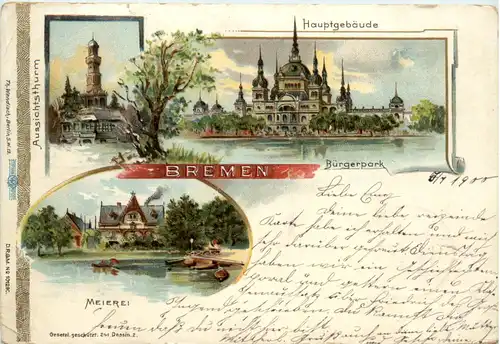 Bremen - Litho -482110