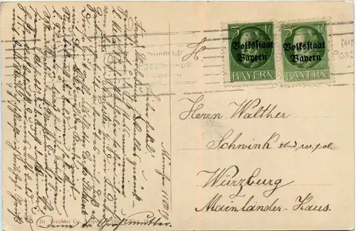 Würzburg - Alte Mainbrücke -454442