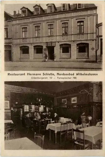 Wilhelmshaven - Restaurant Hermann Schlette -480990