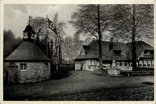 Bad Harzburg - Waldholf Wolfsklippen mit Hakenkreuz -481608