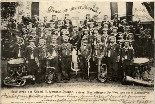 Wilhelmshaven - 2. Matrosen Division Musikcorps -481196