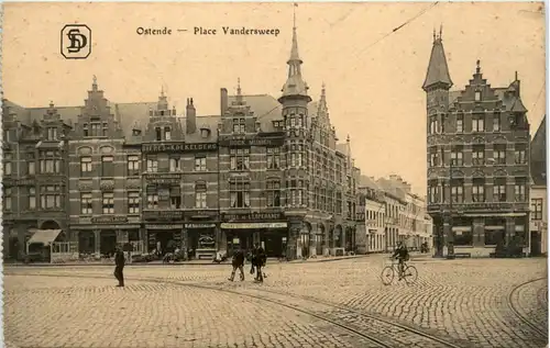 Ostende - Place Vandersweep - Feldpost 2. Marine Division Armierungs Batl. -454522