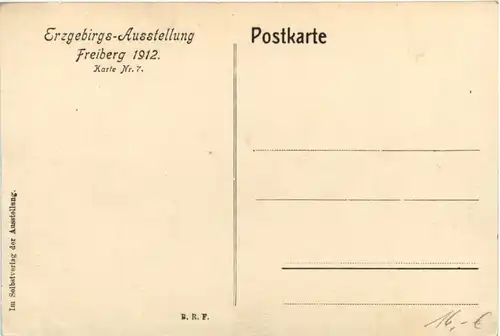 Freiberg - Erzgebirgs Ausstellung 1912 -481804