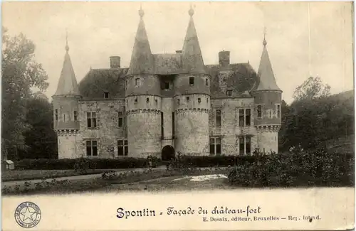 Spontin - Facade de chateau-fort -480066