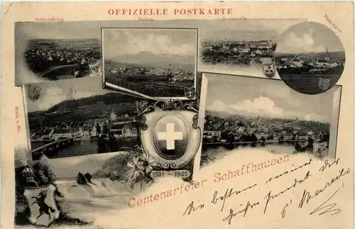 Schaffhausen - Centenarfeier 1901 -480146