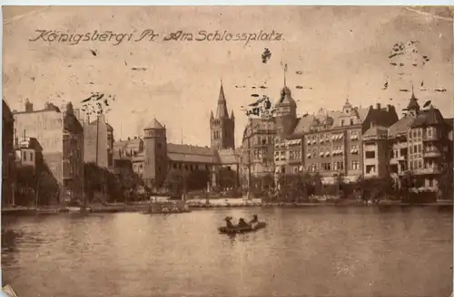 Königsberg in Preussen - Am Schlossplatz - Feldpost -481888