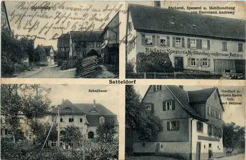 Satteldorf - Gasthof zum Grünen Baum -92374