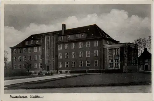 Neumünster - Stadthaus - Feldpost 3. Reich -481452