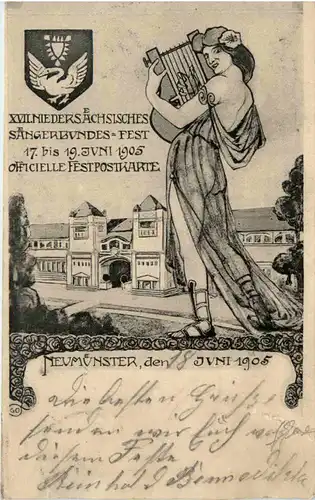 Neumünster - Niedersächsisches Sängerbundes Fest 1905 -482164