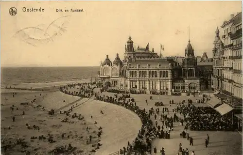 Oostende - Dijk en Kursaal -92610