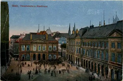 Metz - Hauptwache und Stadthaus -92730