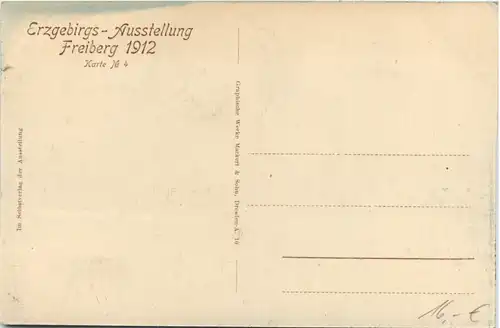 Freiberg - Erzgebirgs Ausstellung 1912 -481806